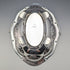 1907 British Antique Sterling Silver Basket Earrings Movable Handle 347g Walker&Hall